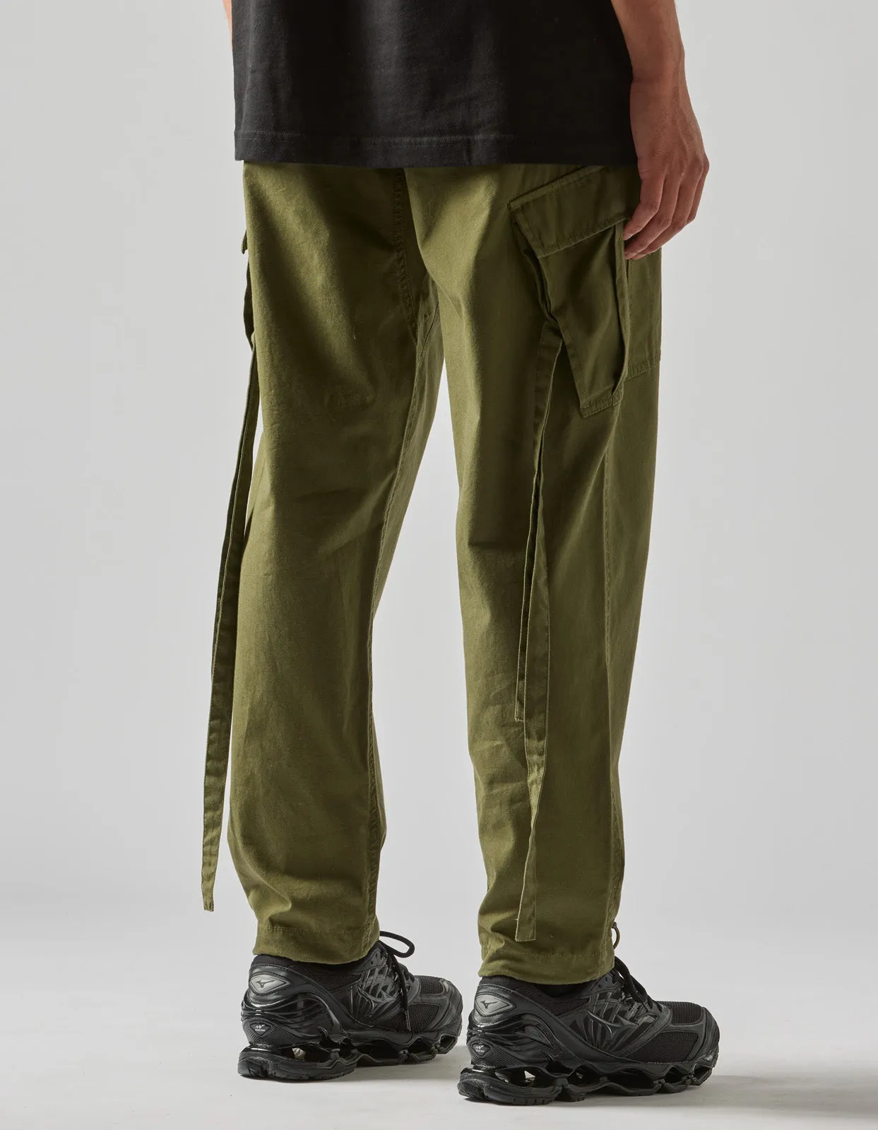 4514 Cargo Track Pants Olive OG-107F