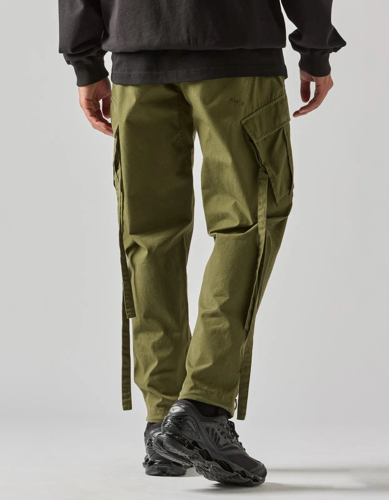 4514 Cargo Track Pants Olive OG-107F