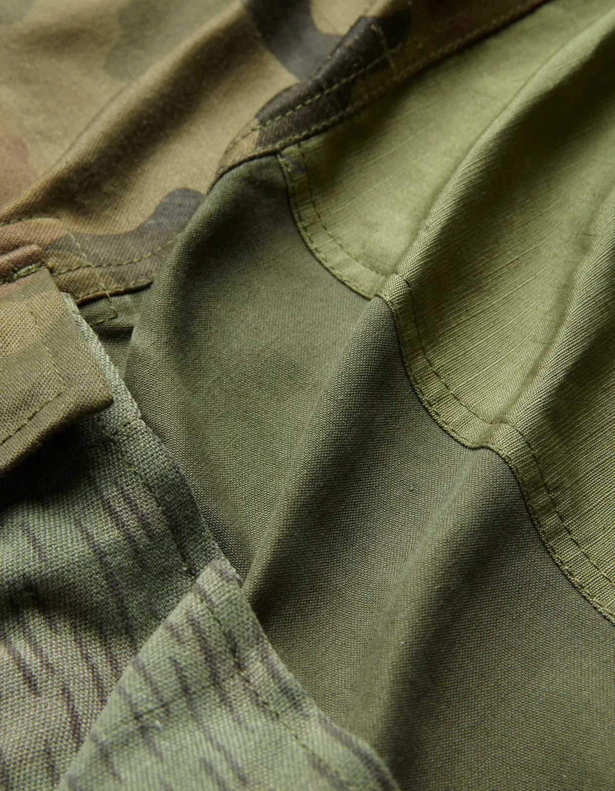 5094 Upcycled M65 Cargo Pants Olive