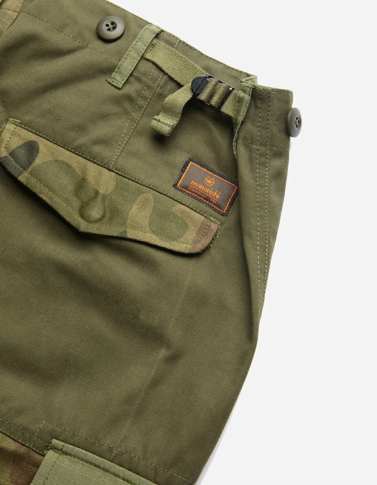 5094 Upcycled M65 Cargo Pants Olive