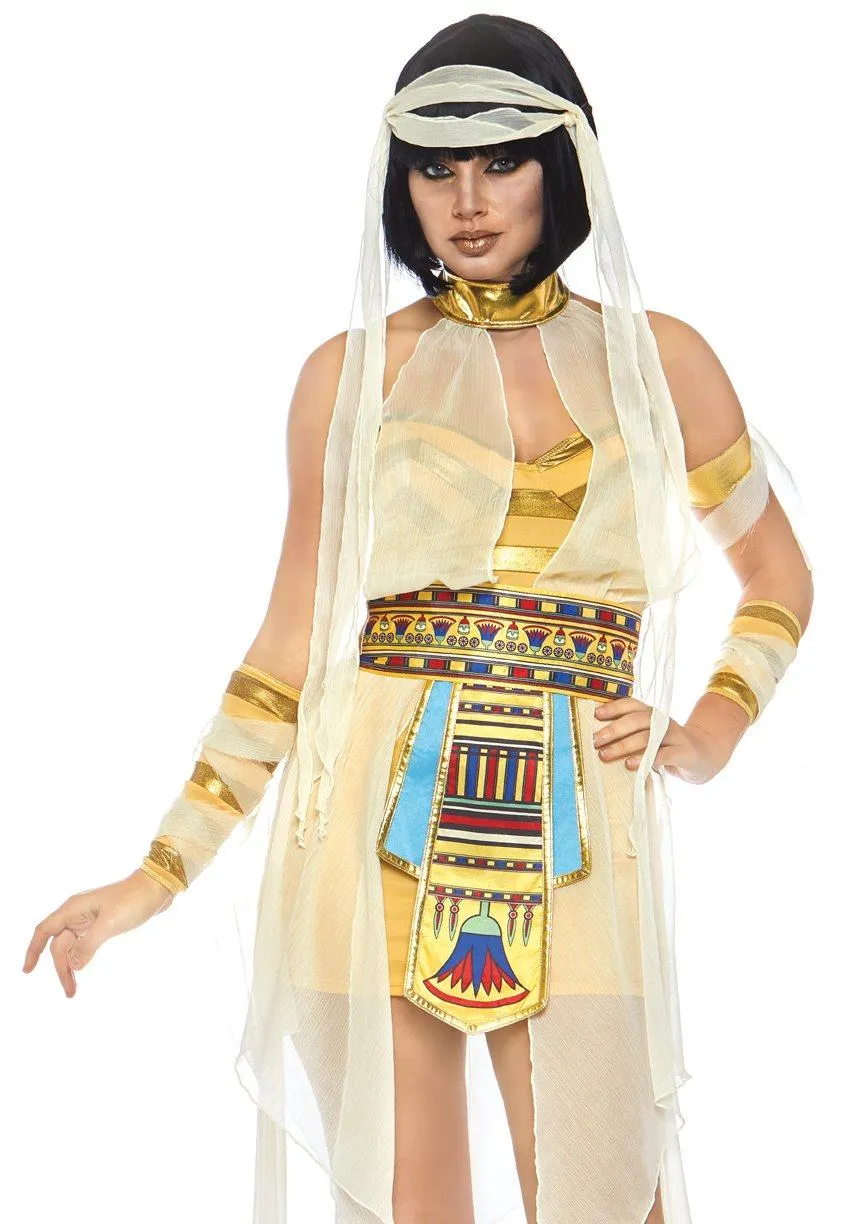 6 PC Nile Mummy (Egyptian) Costume