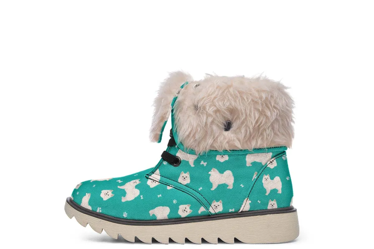 American Eskimo Pattern Polar Vibe Boots