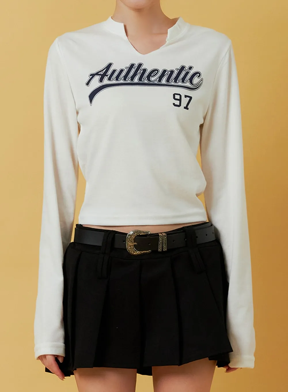 Authentic 97 Crop Long Sleeve IF408