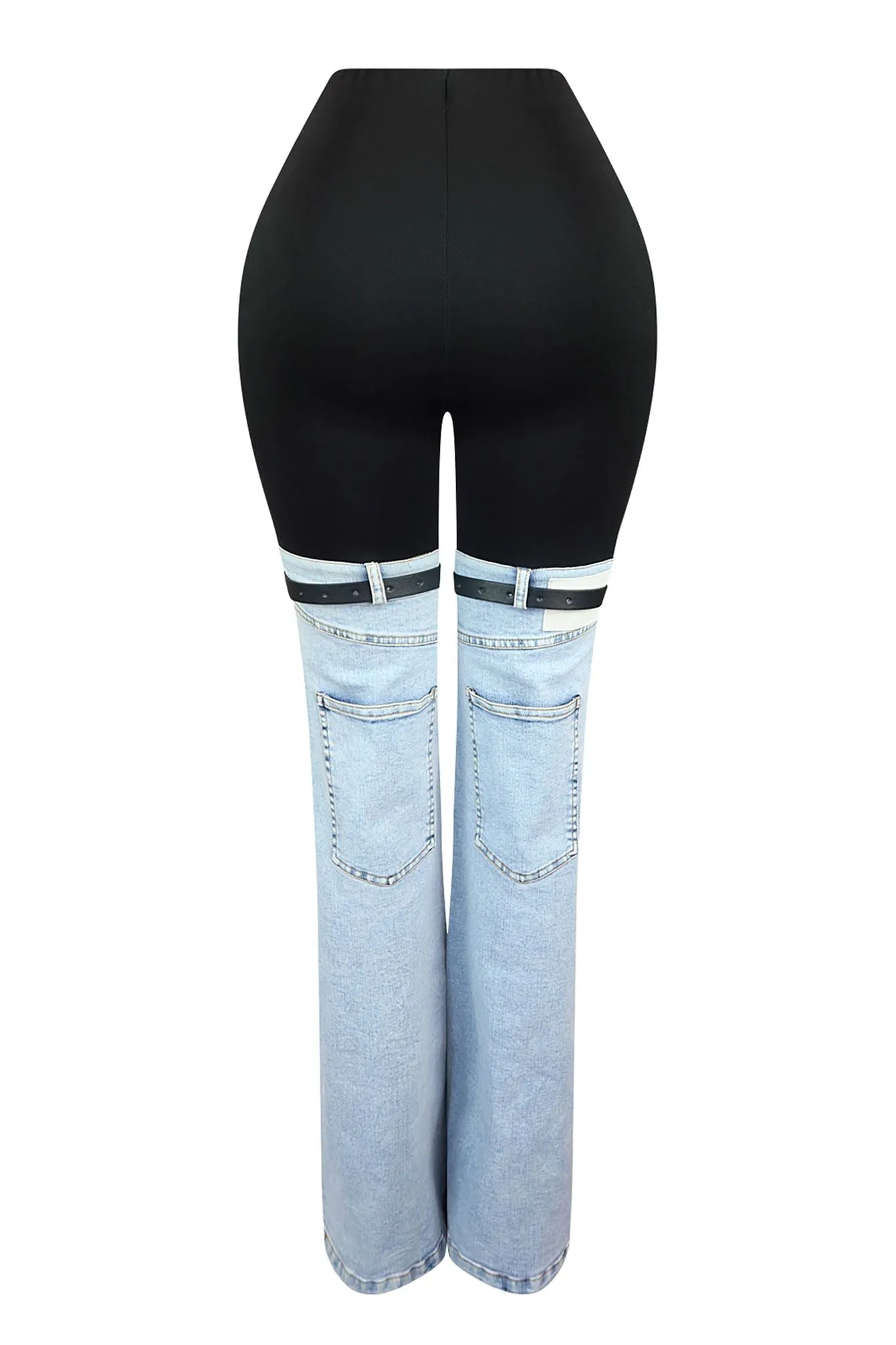 Azureshen Denim And Spandex Jeans