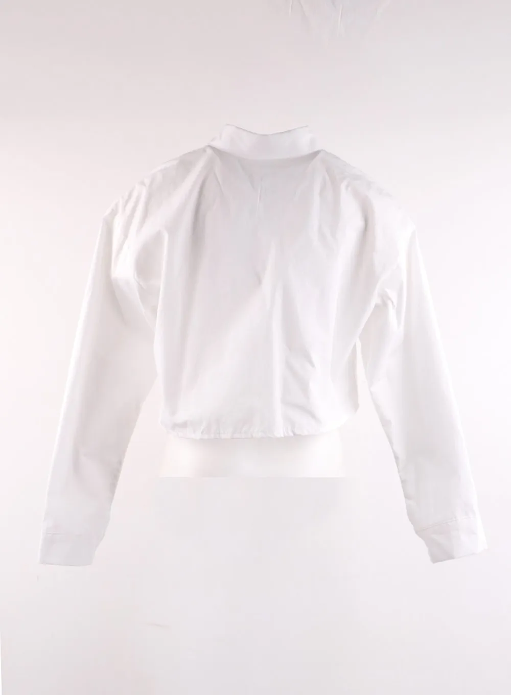 Basic Crop Collar Shirt IF402