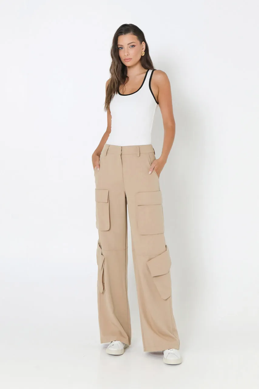 Blane Cargo Pants | Camel