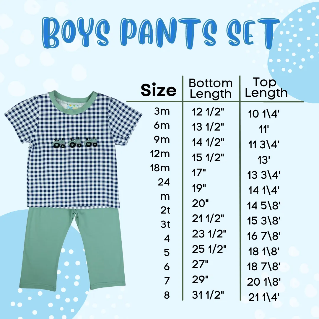 Boys Darling Cotton Pant Set