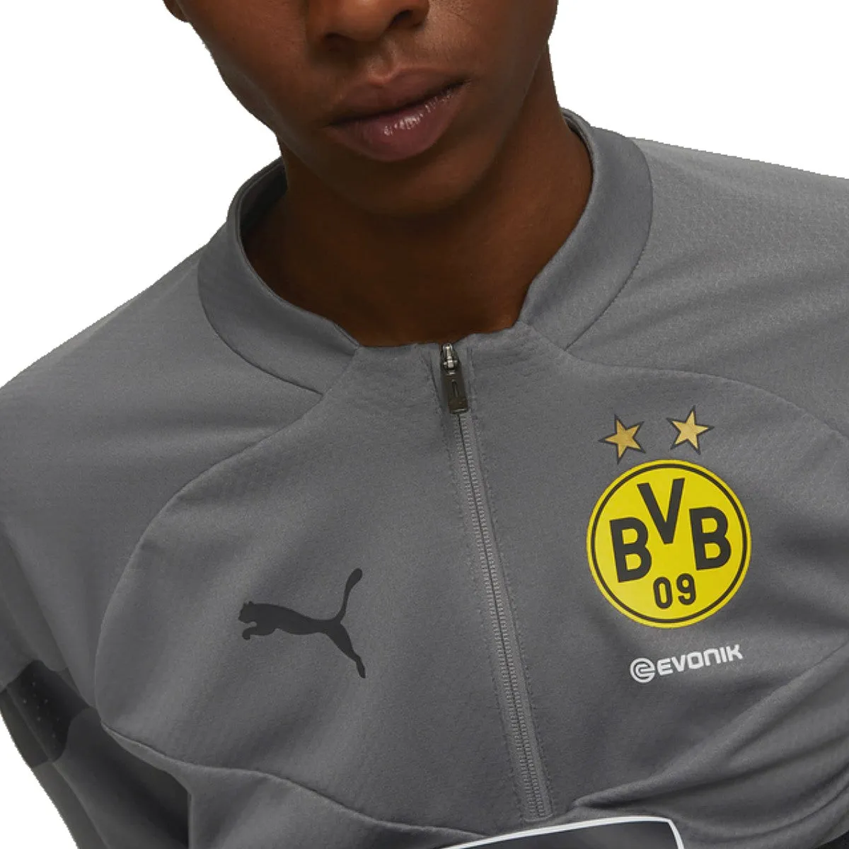 BVB Borussia Dortmund grey training technical tracksuit 2022/23 - Puma