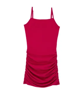 By Debra Girls Fuschia Ruched Tank Body Con Dress