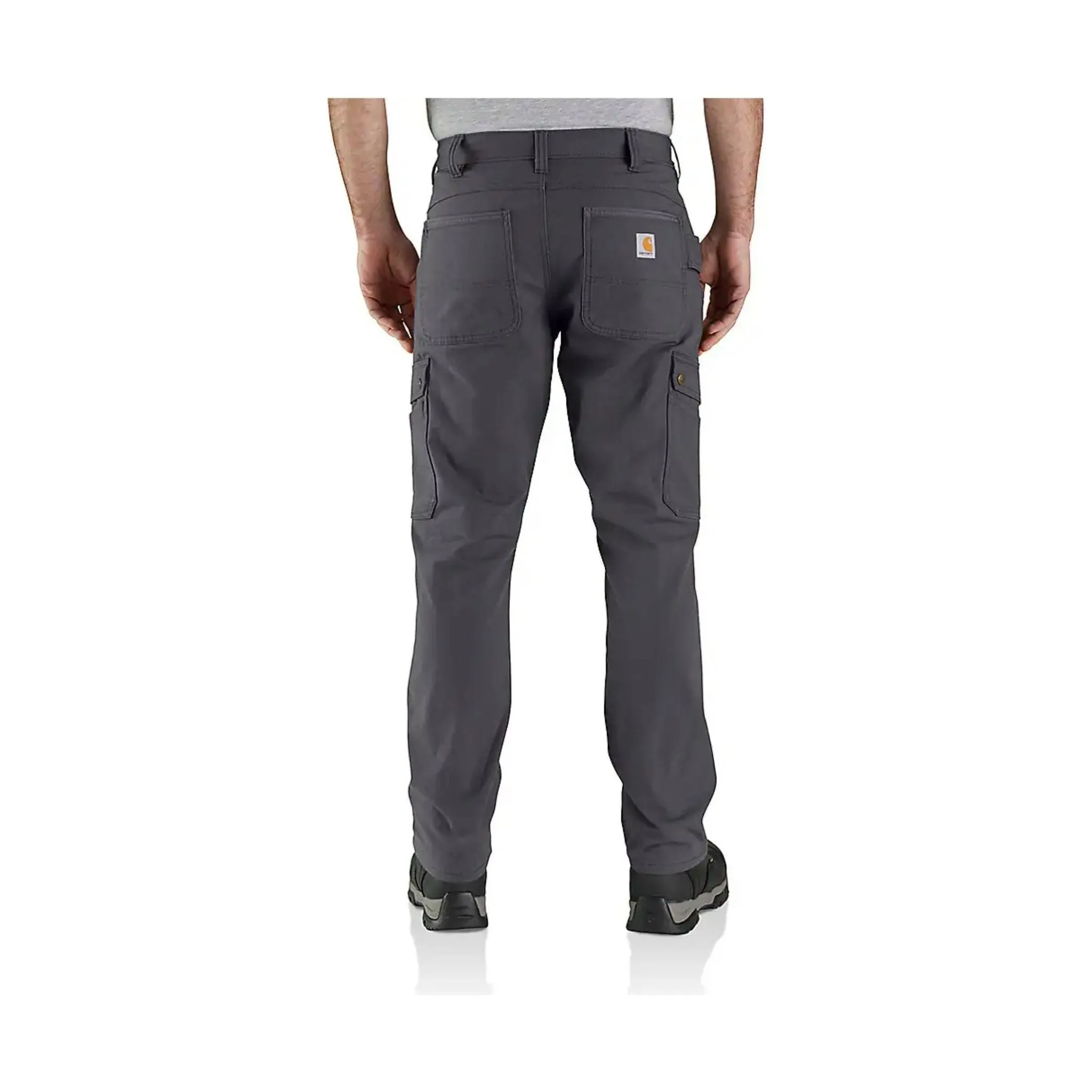 Carhartt Men's Rugged Flex Relaxed Fit Ripstop Cargo Fleece Lined Work Pant - Shadow