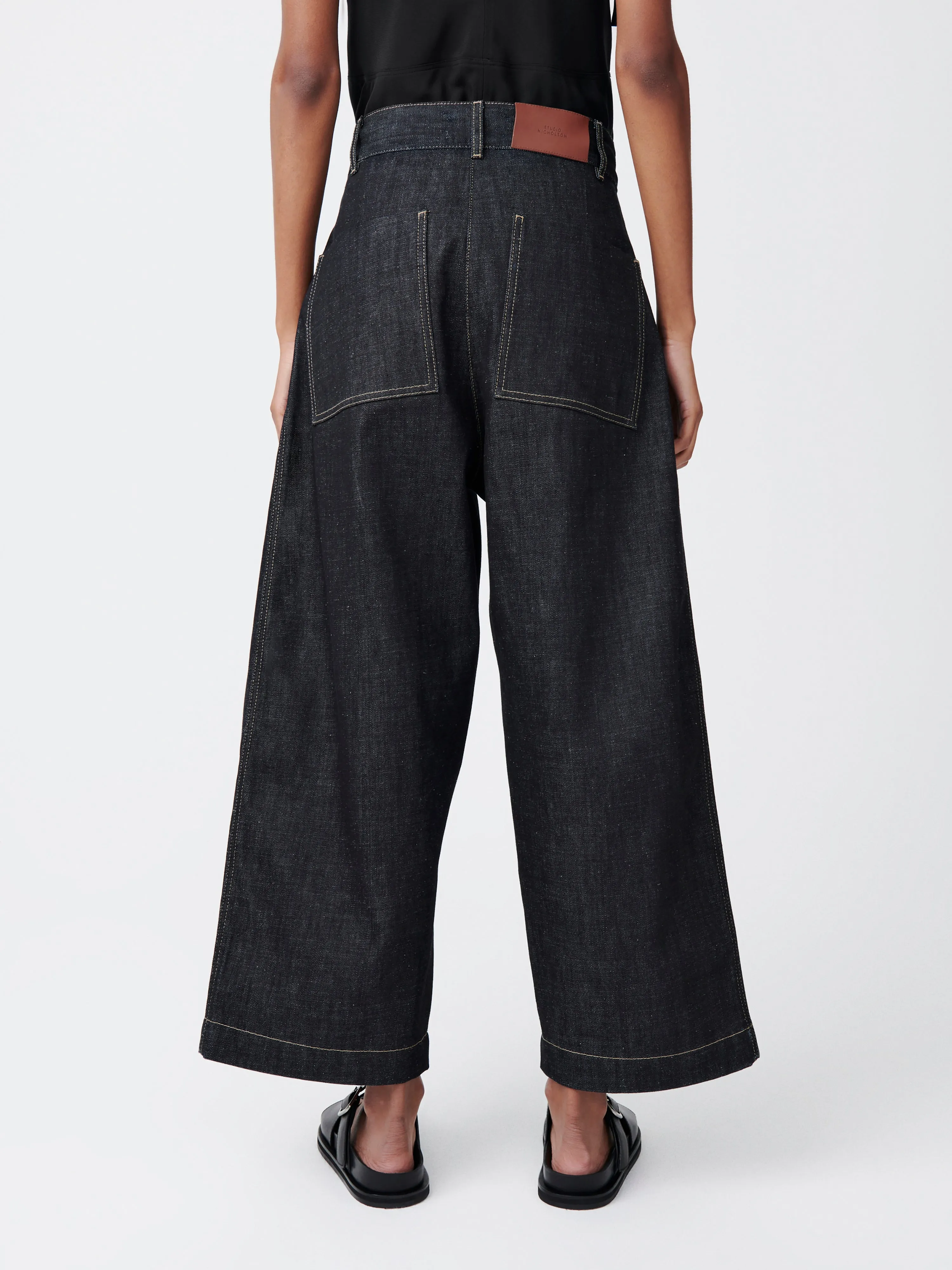 Chalco Denim Pant in Raw Indigo