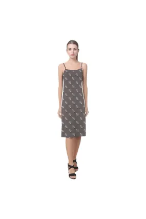 Christmas Rose Mesh Alcestis Slip Dress (Model D05)