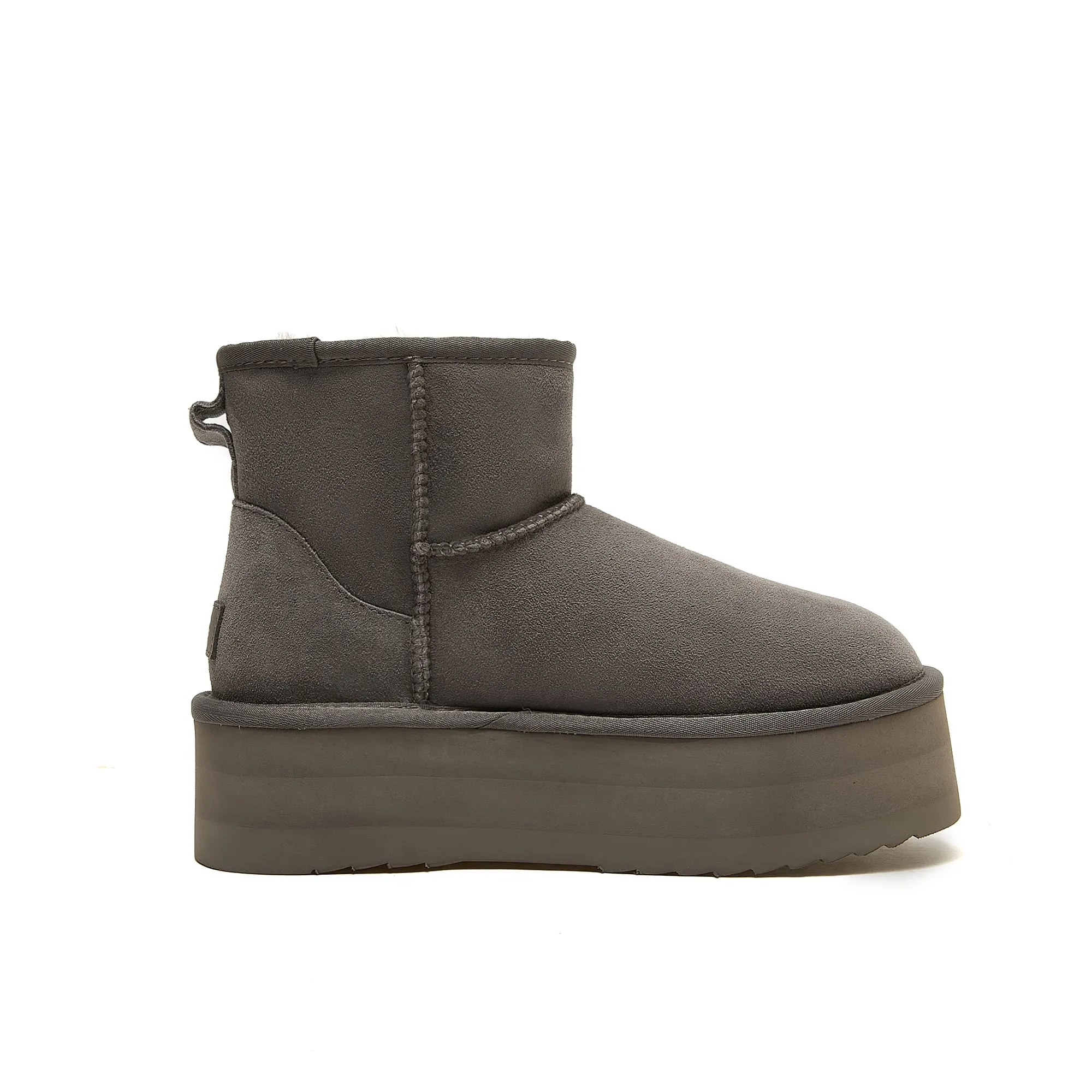 Classic Ultra Mini Platform Ugg - High Platform Short Boot - 100% A-Grade Double Face Australian Sheepskin