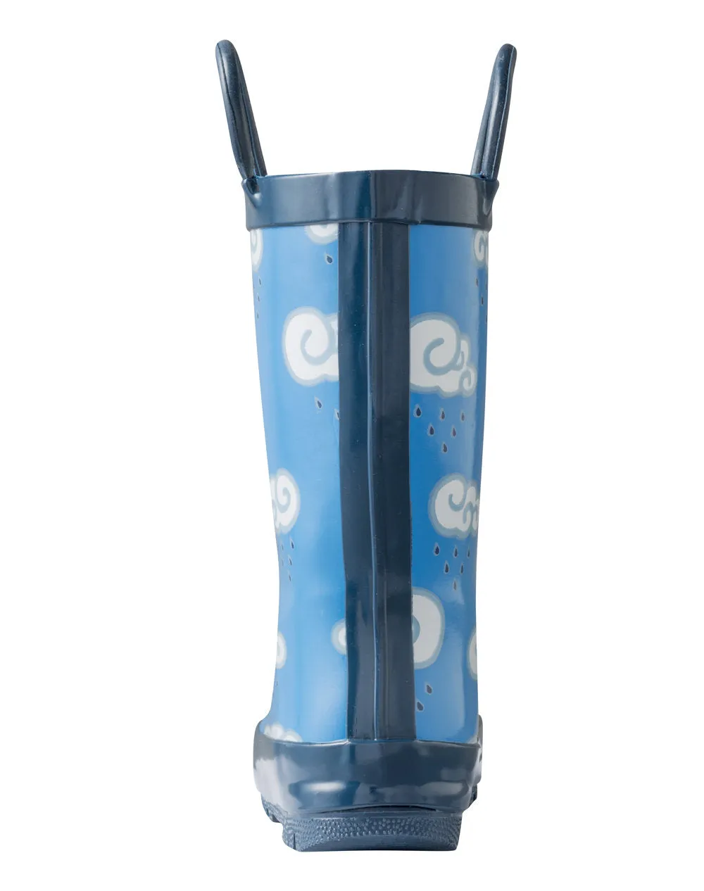 Clouds Loop Handle Rubber Rain Boots