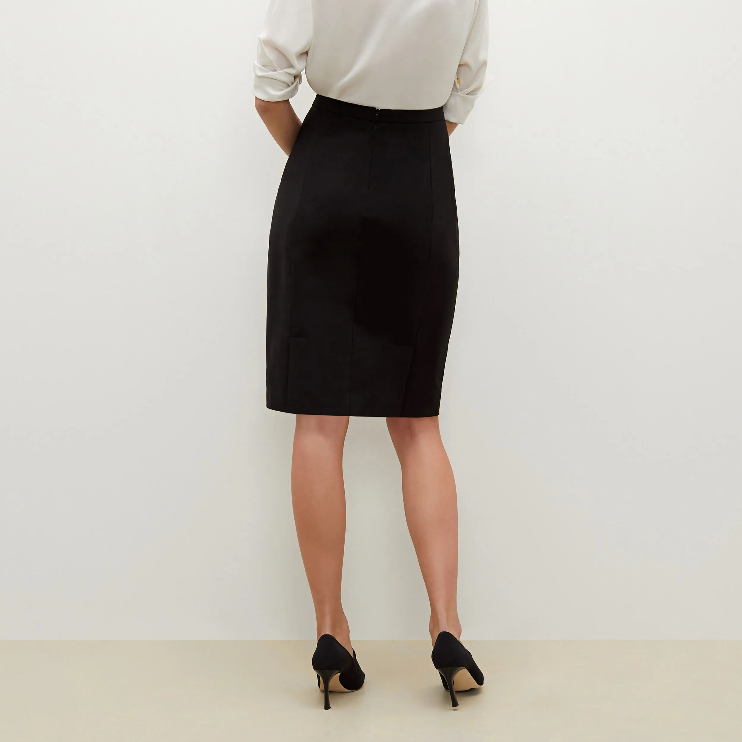 Cobble Hill Skirt - OrigamiTech Plus :: Black