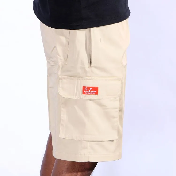 Cookman Chef Short Pants Cargo - Sand