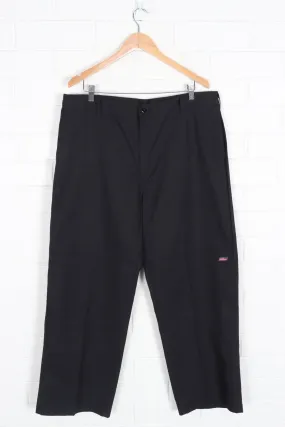 DICKIES Black Double Knee Work Pants (38x30)