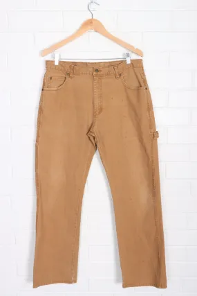 DICKIES Brown Duck Carpenter Workwear Pants (34x32)