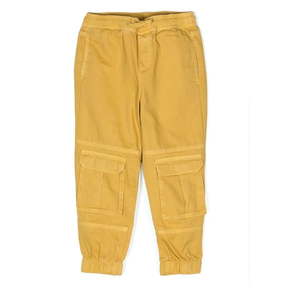 Drawstring Cargo Track Pants