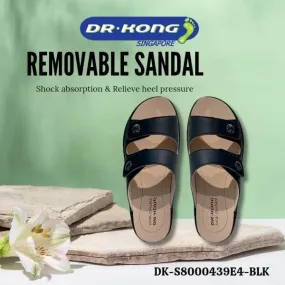 DR.KONG WOMEN REMOVABLE INSOLE SANDALS DK-S8000439E4-BLK(RP : $179)