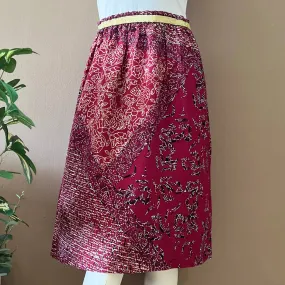 Elastic Waistband Skirt