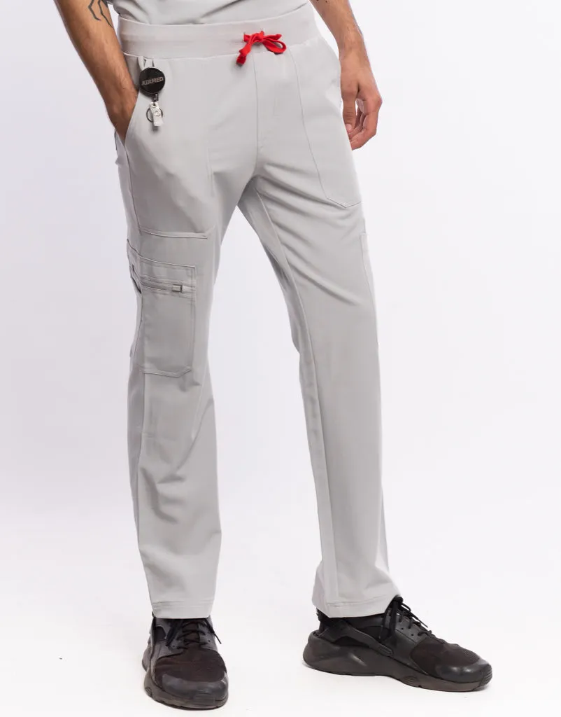 Essential Multi-Pocket Scrub Pants - Tail Light