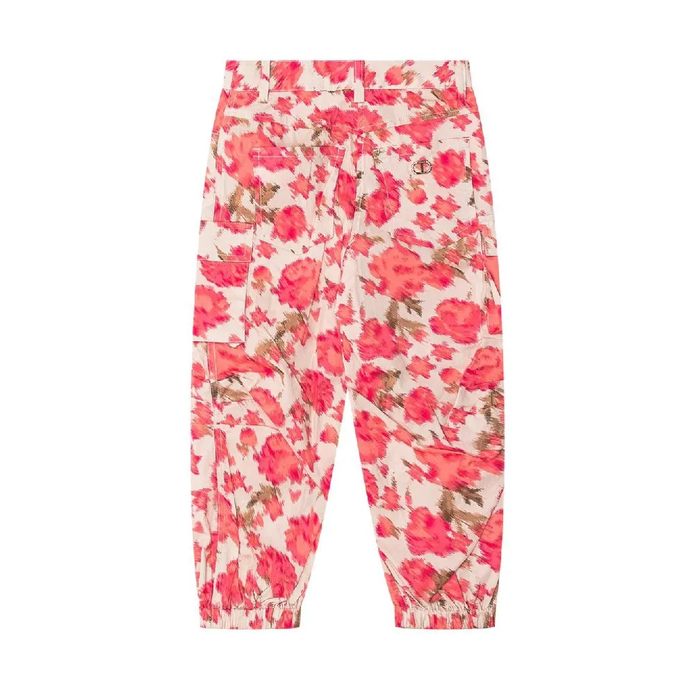 Floral Cargo Pants