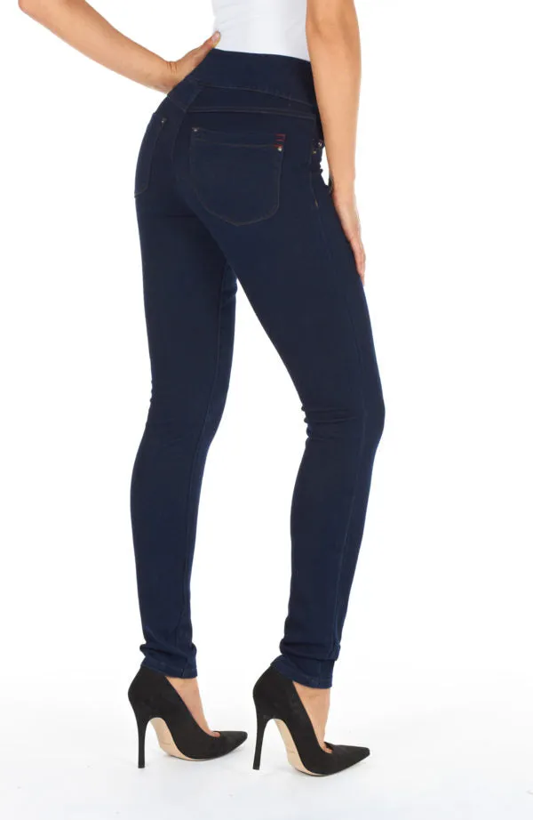 French Dressing Jeans Love Denim Pull-On Slim Jegging (Indigo, Black, Denim)