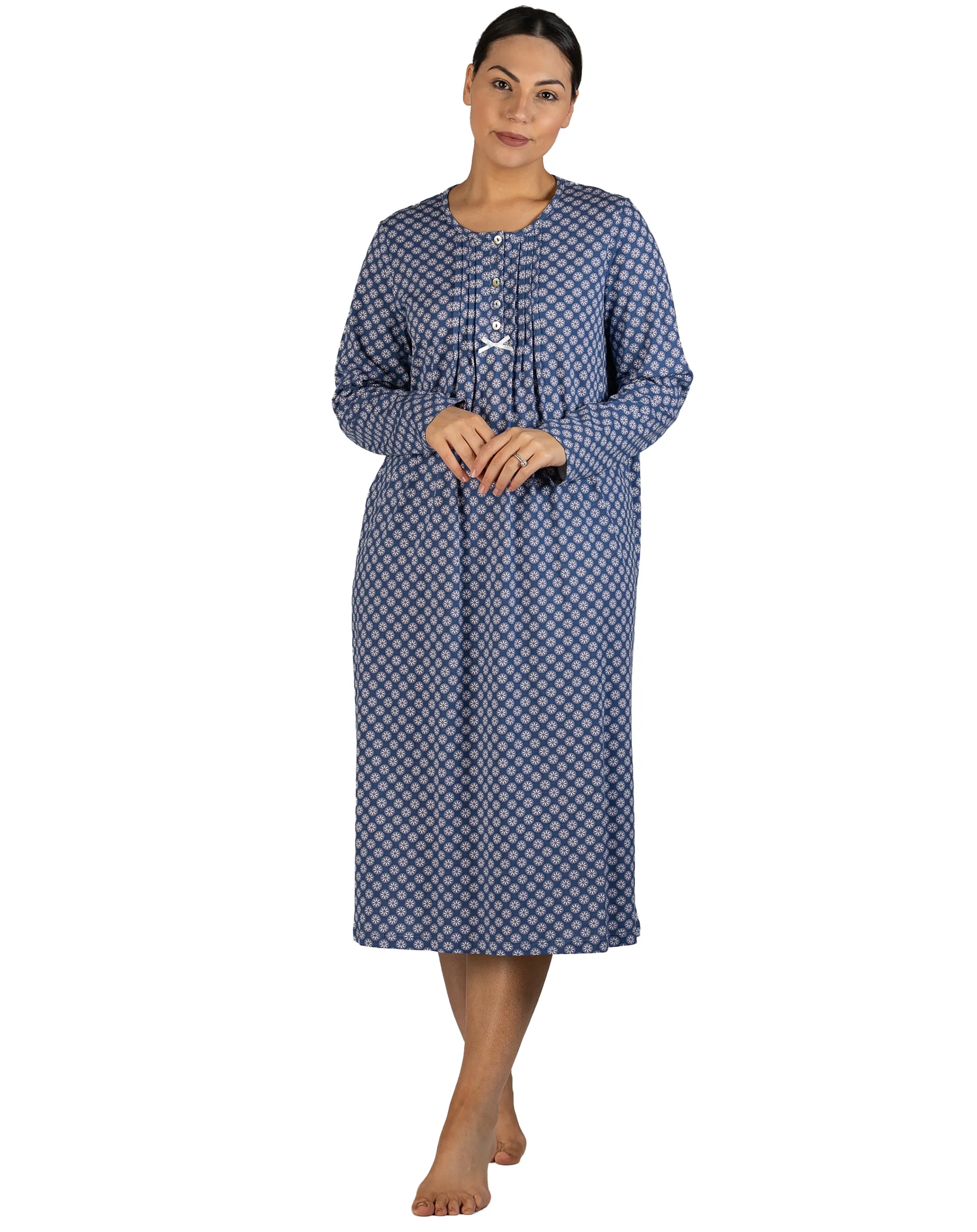 Geo Pleated Nightie