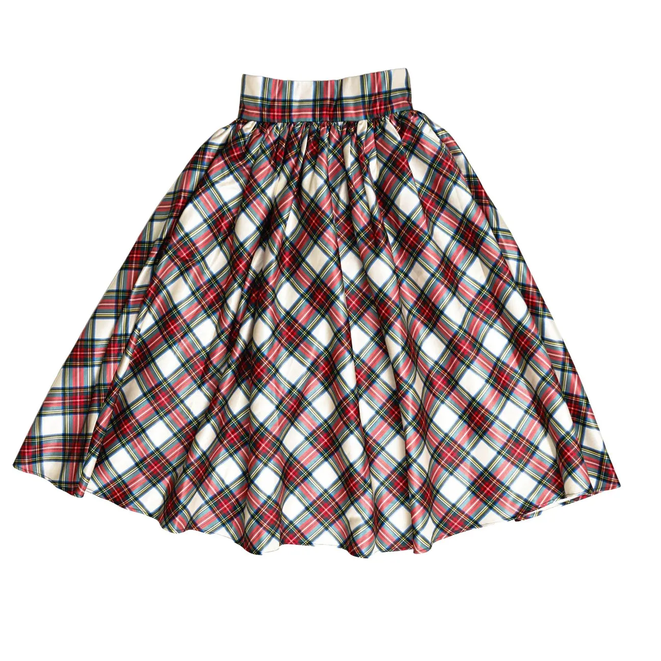 Henry Duvall Womens Classic Townsend Tartan Audrey A-Line Skirt