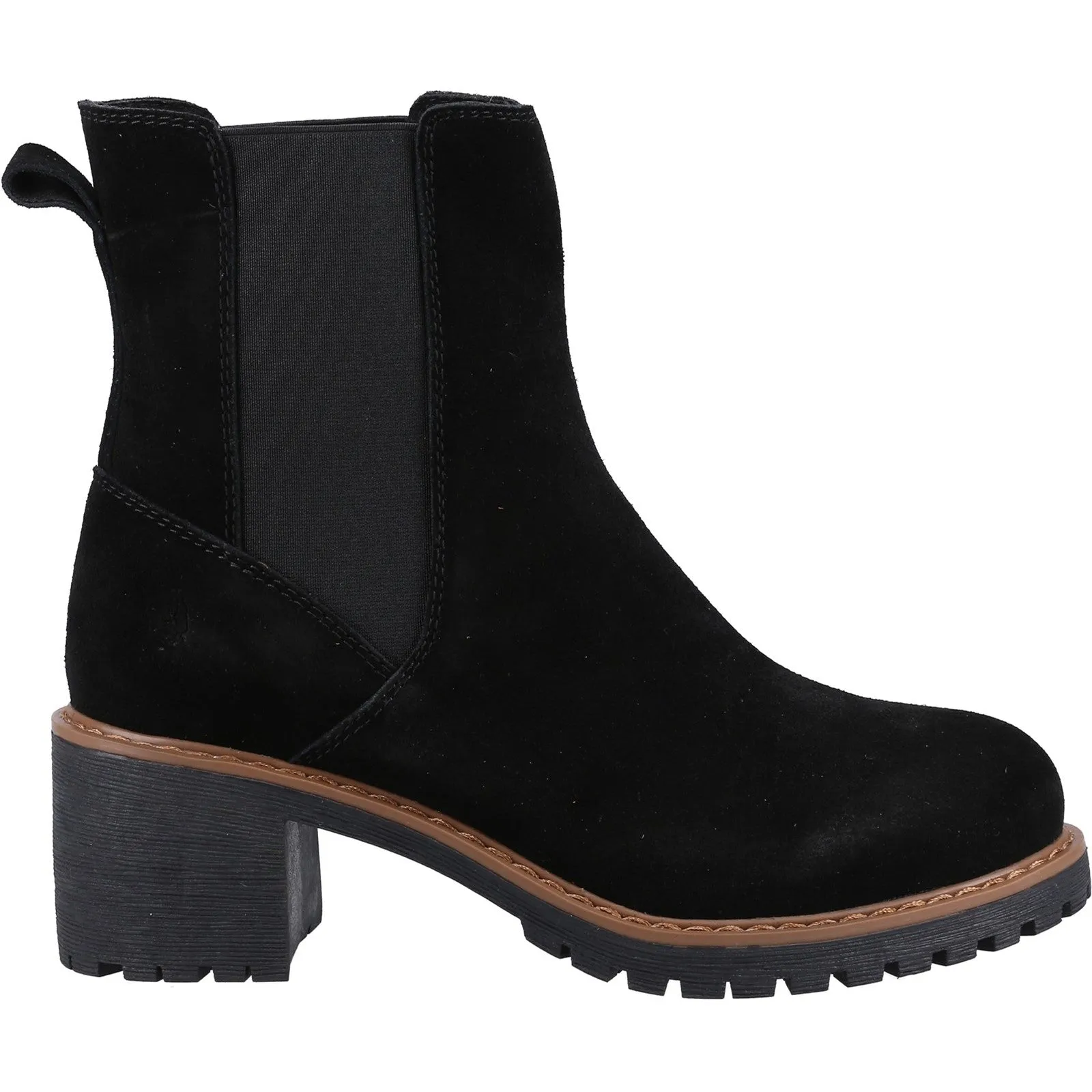 Hush Puppies Freda Womens Leather Chelsea Boot