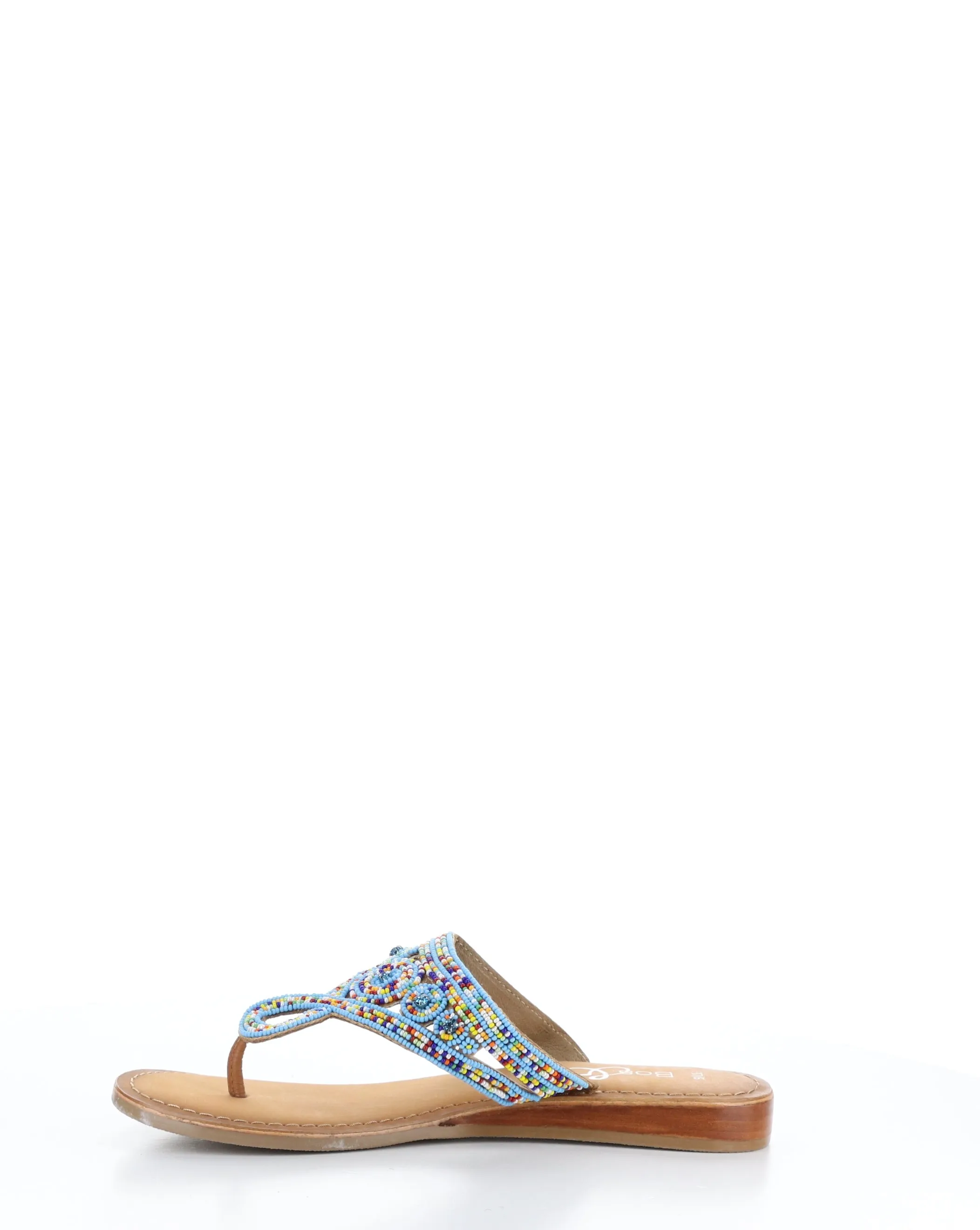 JILLY BLUE MULTI Slip-on Sandals