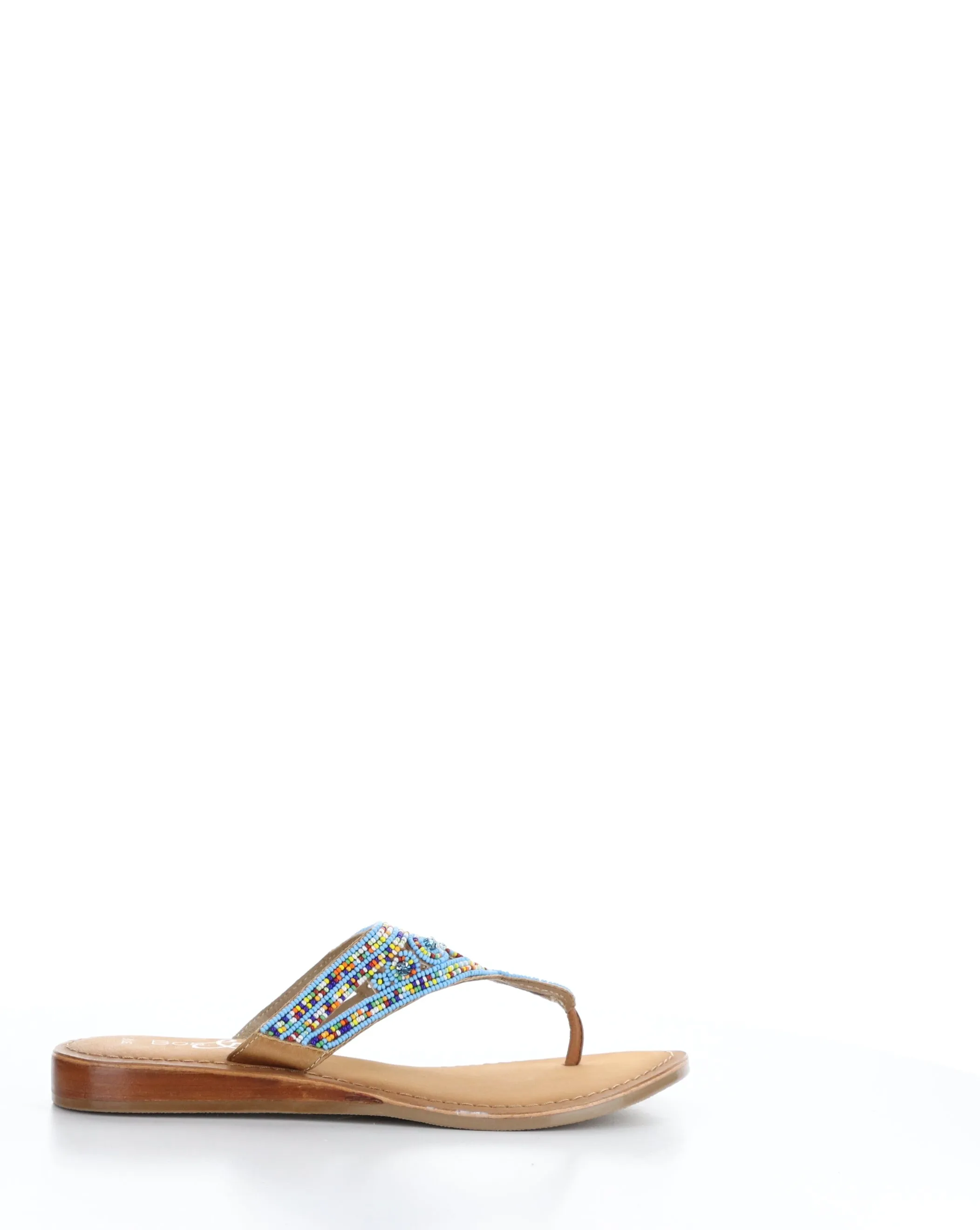 JILLY BLUE MULTI Slip-on Sandals