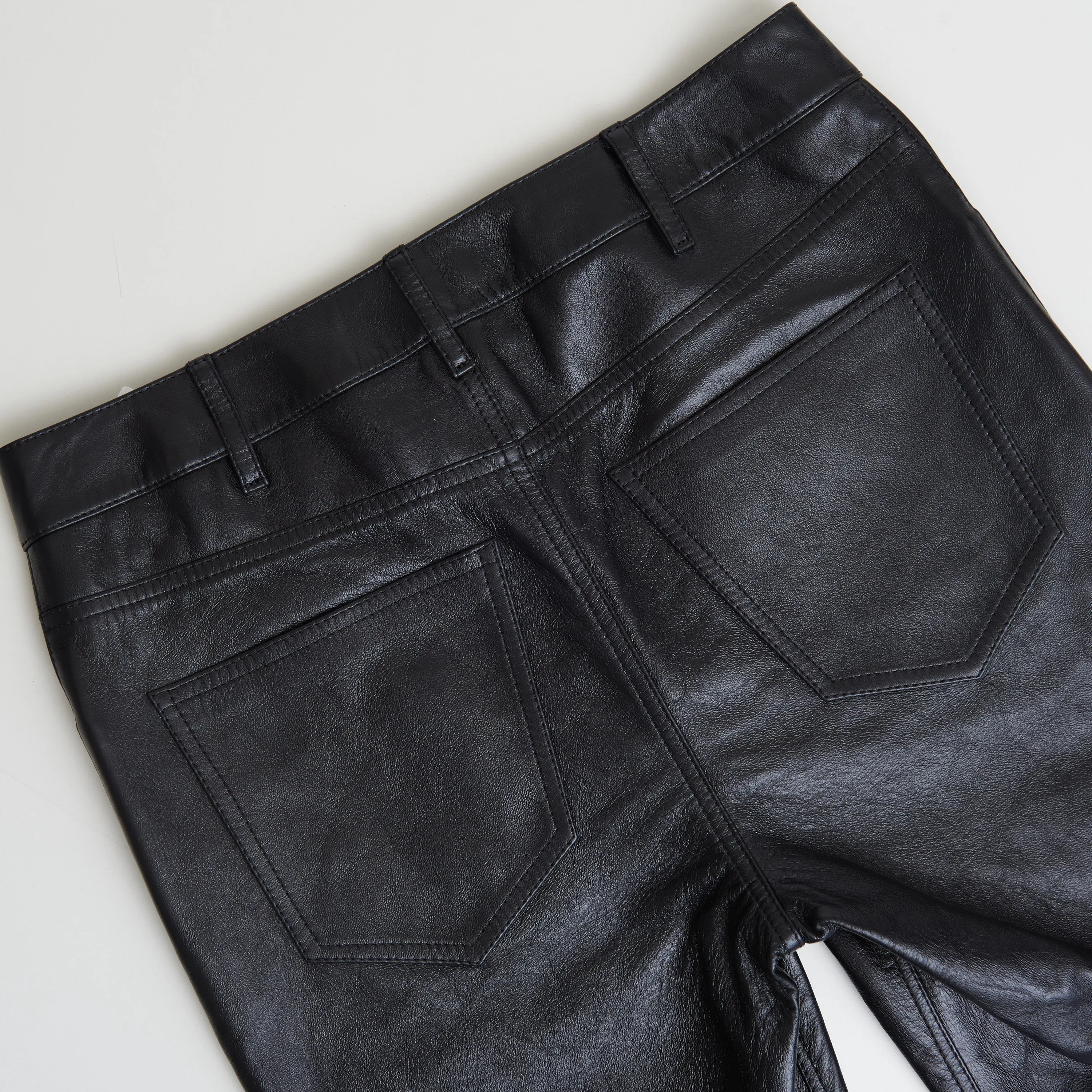 Lou Jeans In Soft Lambskin