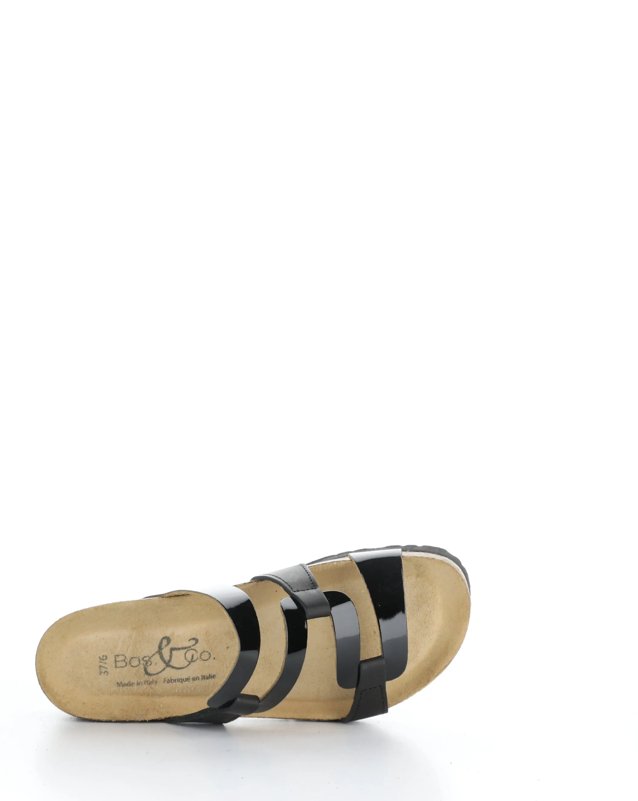 LUZZI BLACK Slip-on Sandals