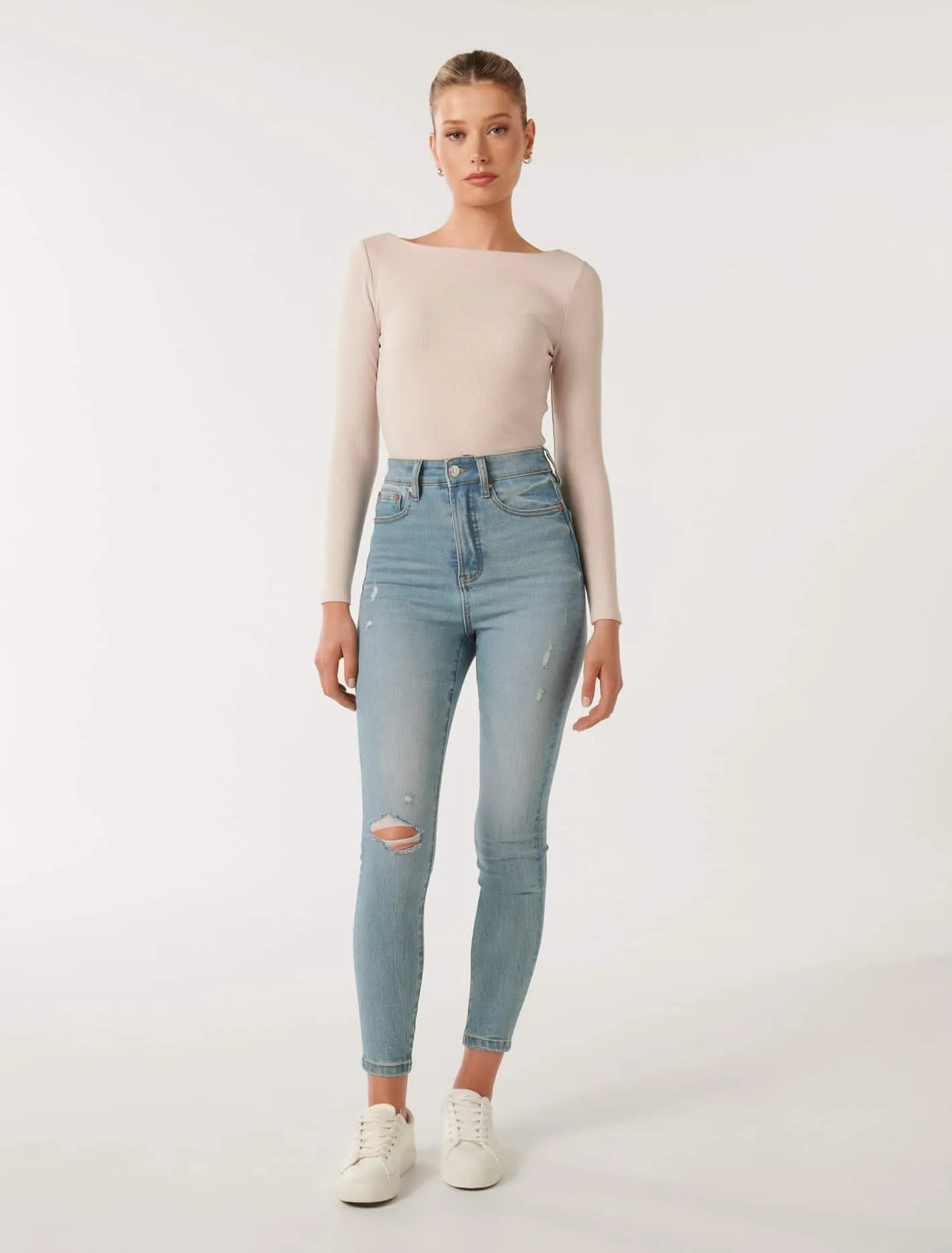 Mila High-Rise Skinny Jeans