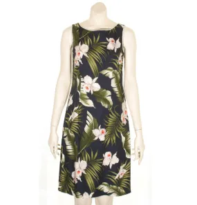 Orchid Short Piped Neck Dress