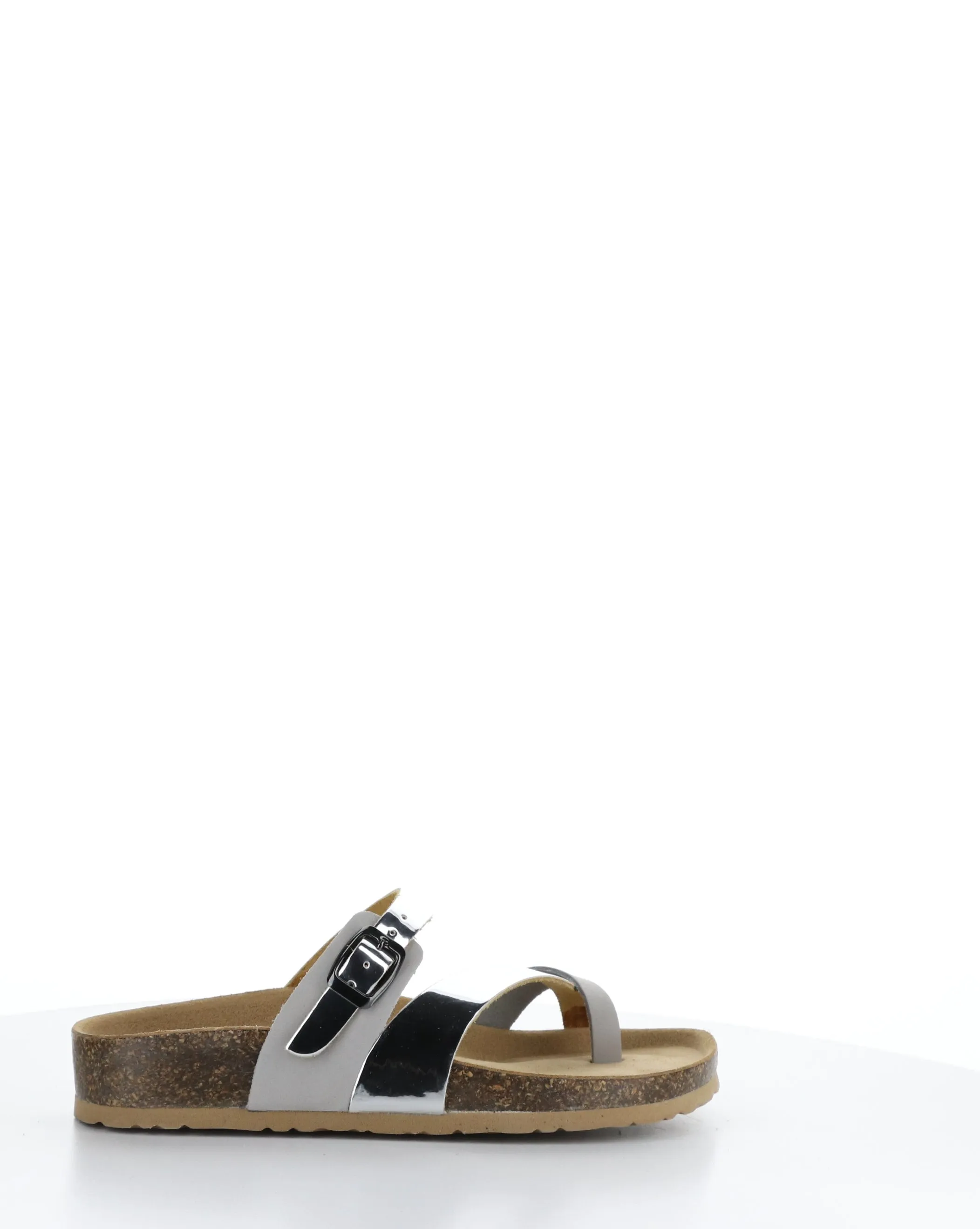 PARR PEARL/SILVER Slip-on Sandals