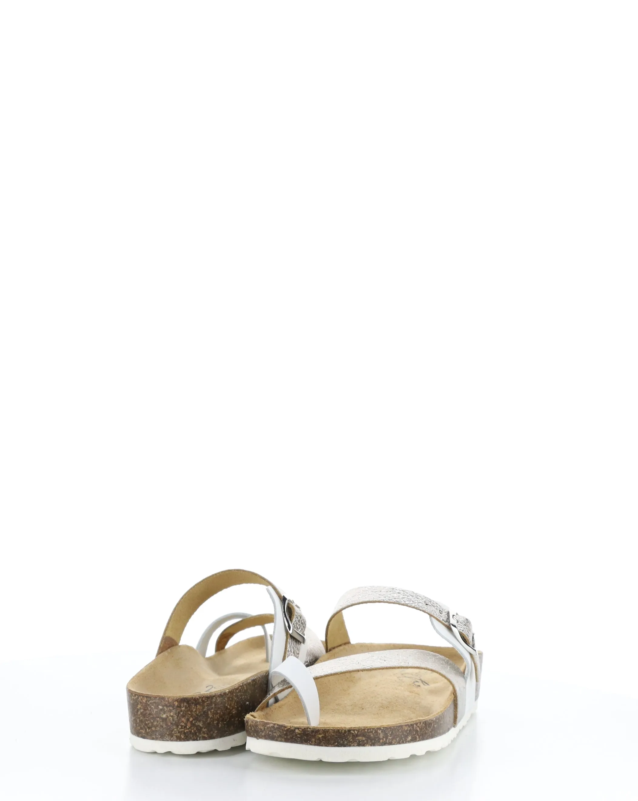 PARR WHITE/SILVER Slip-on Sandals