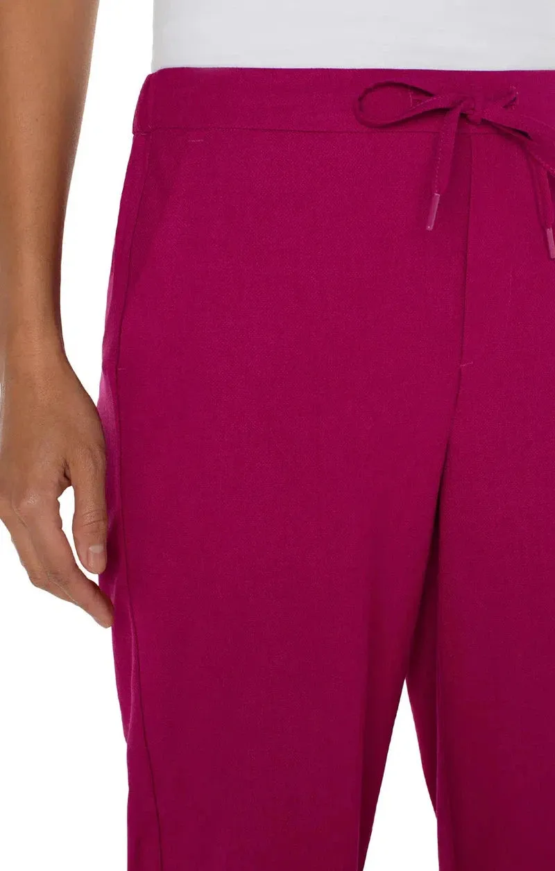 Pull On Trouser in Fuschia