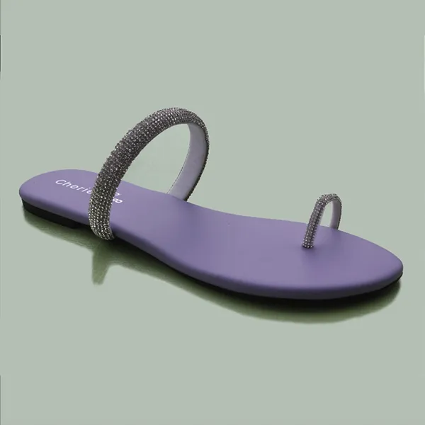 Purple Fancy Slippers for women