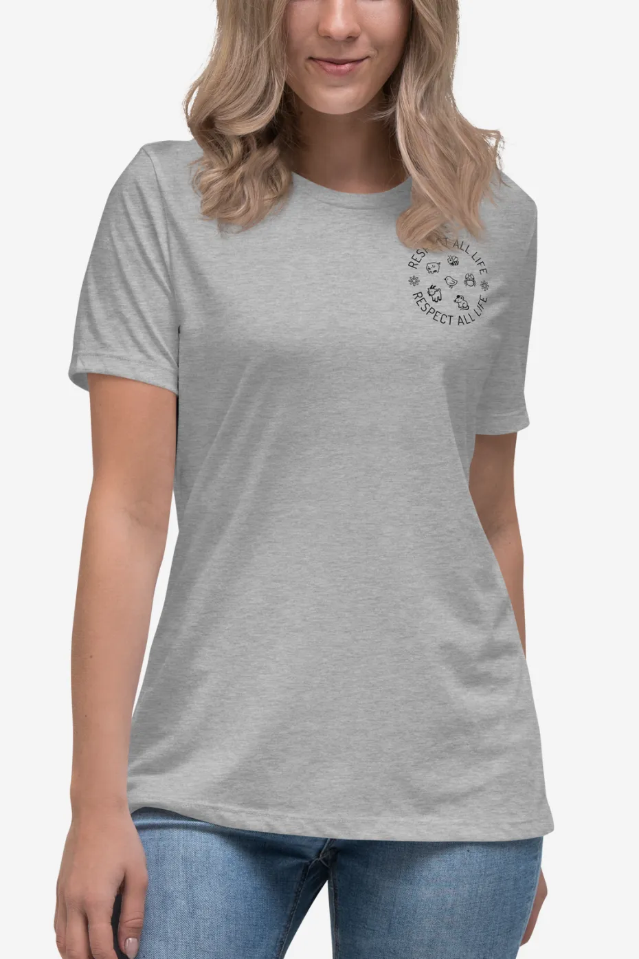 Respect All Life Women's Relaxed T-Shirt