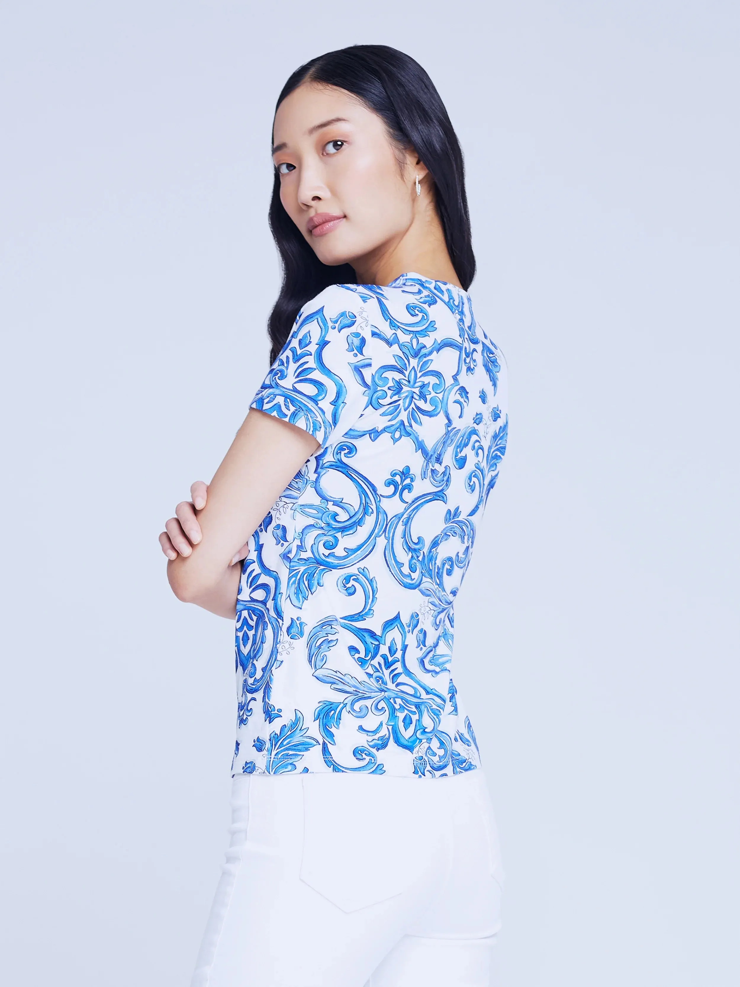 RESSI TEE (MEDITERRANEAN TOILE) - L'AGENCE