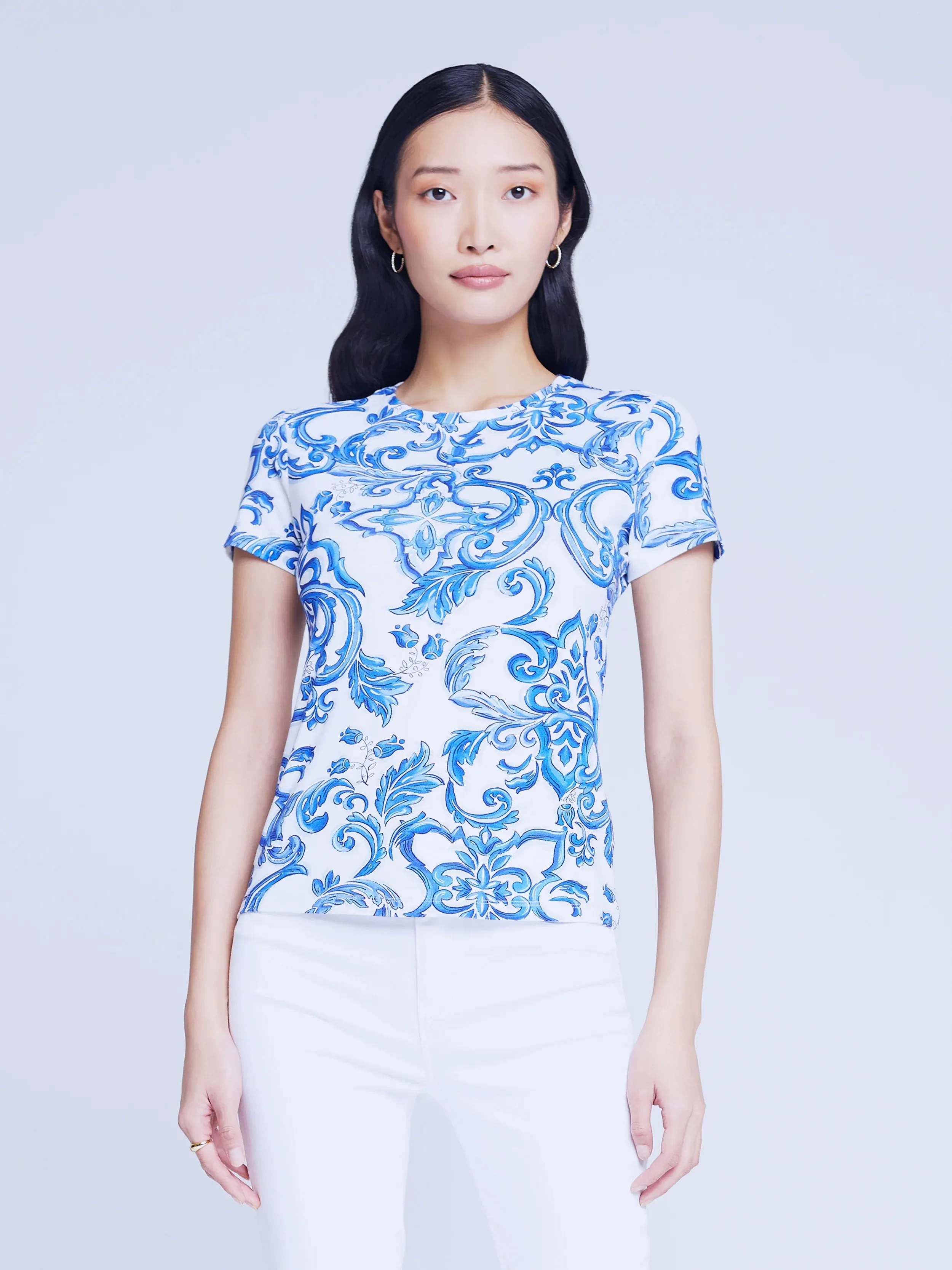 RESSI TEE (MEDITERRANEAN TOILE) - L'AGENCE