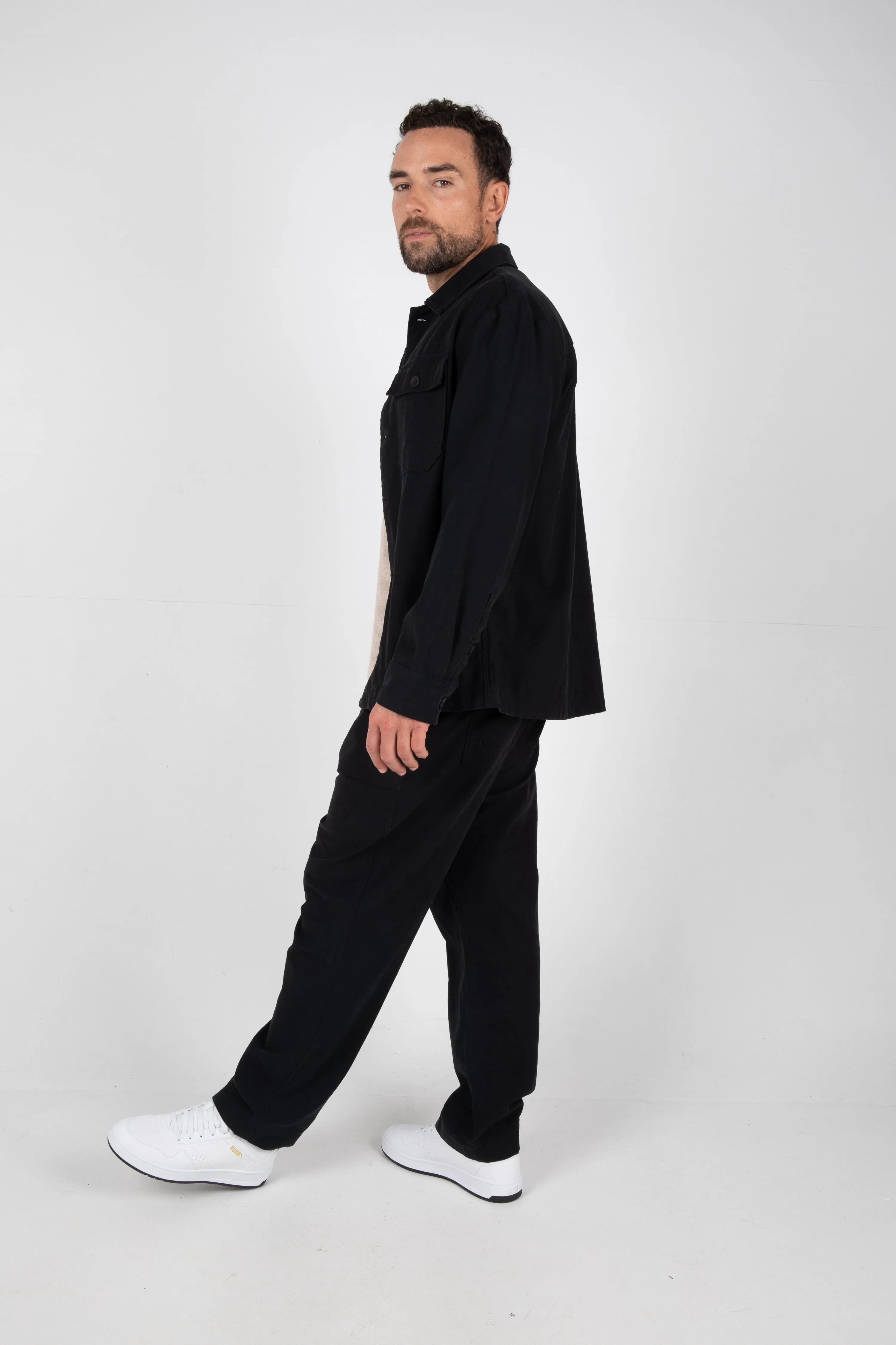 RHAH CARGO PANT - BLACK