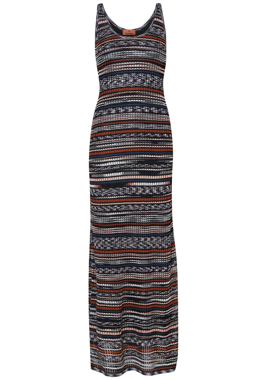 Sleeveless Long Dress Multicolour