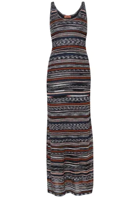 Sleeveless Long Dress Multicolour