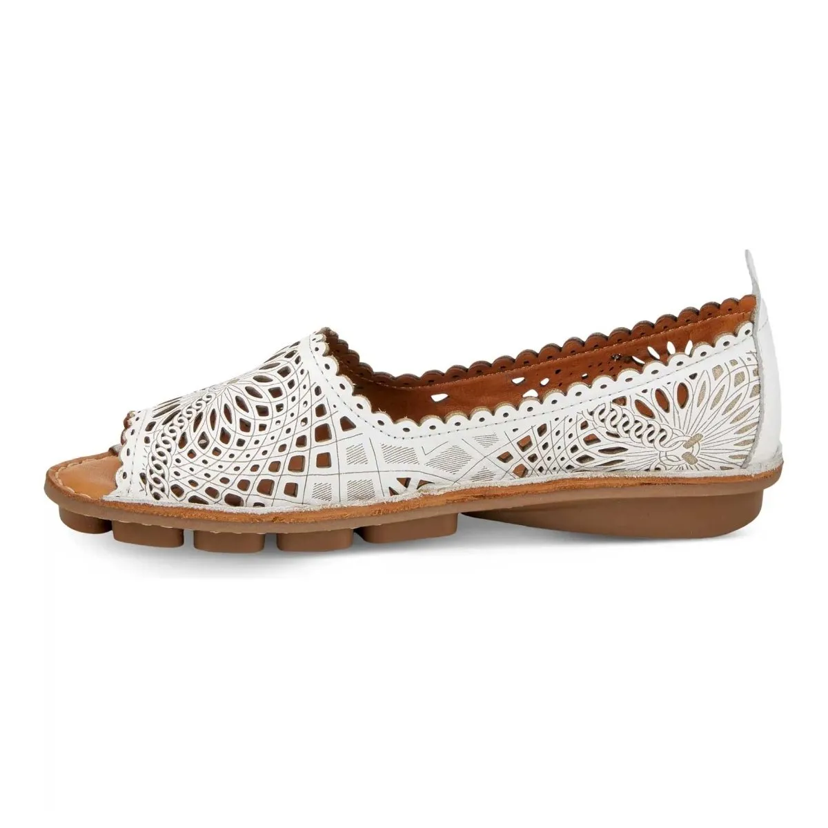 Spring Step Women's Brandal White