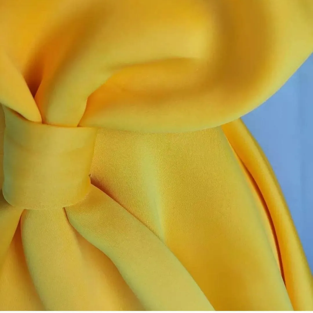 The Yellow Bow Dress