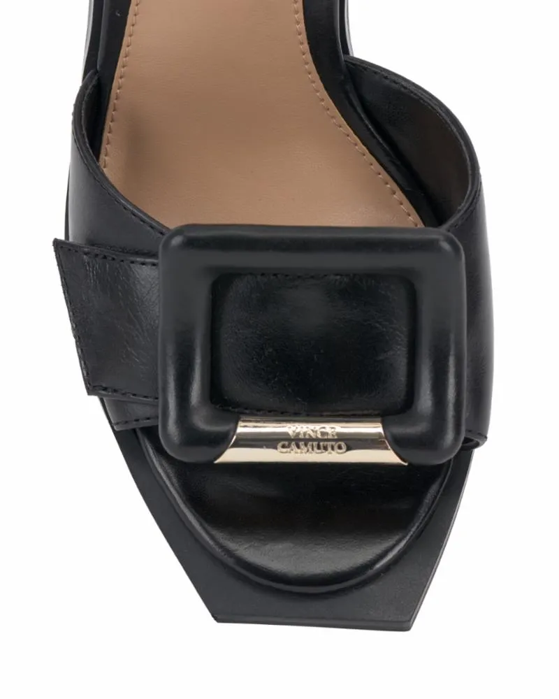 Vince Camuto RENIA BLACK/COW DERBY